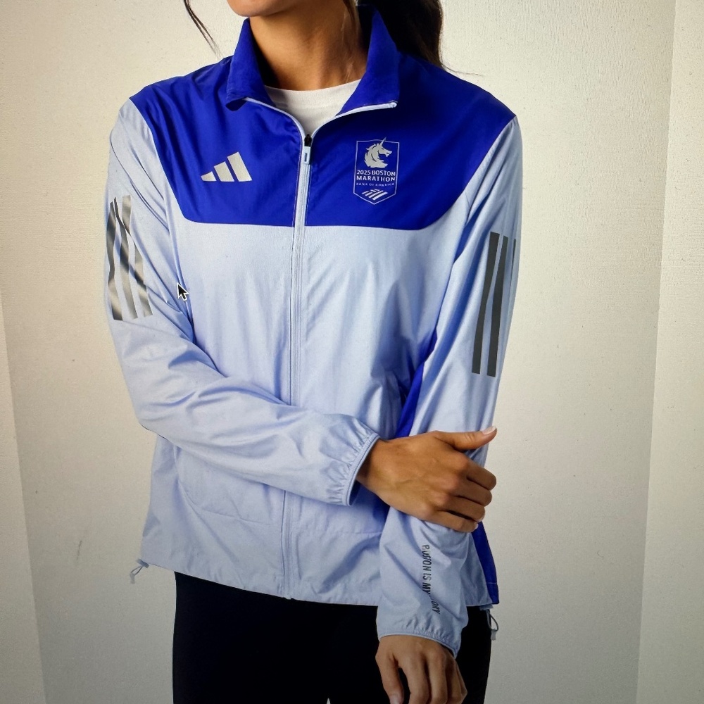Adidas Woman's Boston Marathon Celebration Jacket